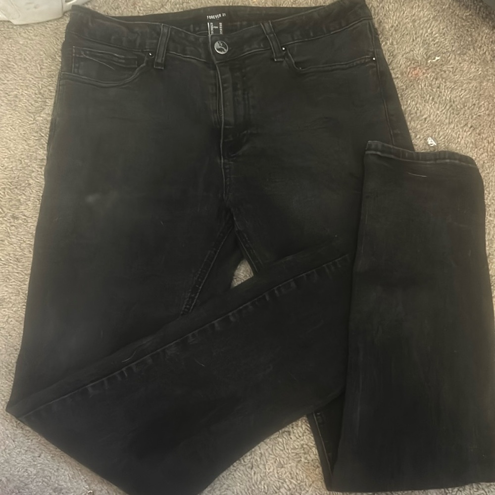 black forever 21 jeans